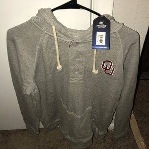 The University of Oklahoma sweatshirt